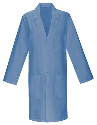 Unisex 40 inch Three Pocket Assorted Colored Long Lab Coats