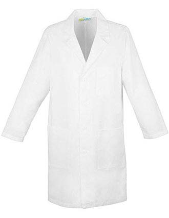 PU Made To Order Unisex Snap Front 32 Inch Short Lab Coat-PU-1035