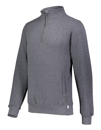 RUSSELL Dri Power Fleece Quarter Zip Pullover