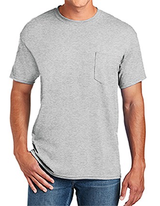 Gildan DryBlend Men's 50 Cotton50 Poly Pocket T Shirt