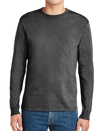 Hanes Authentic 100% Cotton Long Sleeve T-Shirt