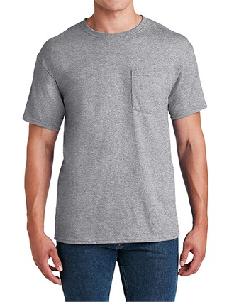 Jerzees Men's Heavyweight Blend Pocket T-Shirt