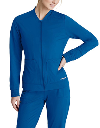 Skechers Women's  Contour Front Zipper Warm Up