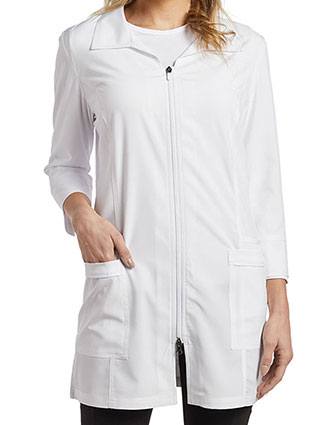 Whitecross FIT Women's 32 Inch Front Zipper Lab Coat