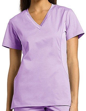White Cross Allure Slim-Fit V-Neck Top