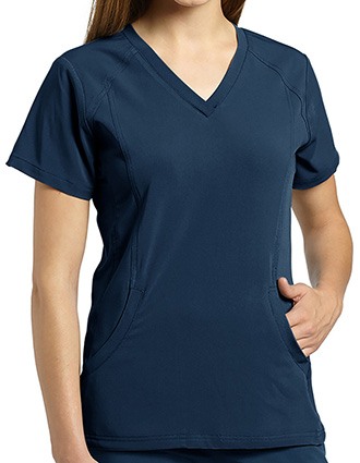 White Cross Marvella Women's V-Neck Basic Top