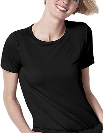 Ma Croix Womens V-Neck T Shirts Layering Short Sleeve Comfort Wear Basic Tee