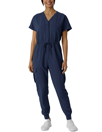 WonderWink Renew Women's Cargo Jogger Scrub Jumpsuit