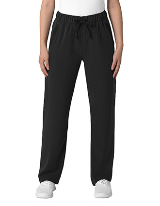 WonderWink Women's Stovepipe High-Low Hem Scrub Petite Pant