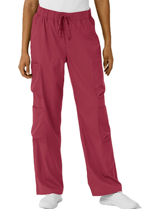Wink Scrubs Boundless Women's Classic Wide Leg Double Cargo Scrub Pant