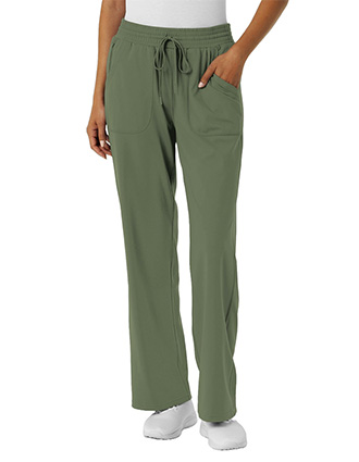 Wink Scrubs Renew Knit Women's Wide Leg Scrub Pant