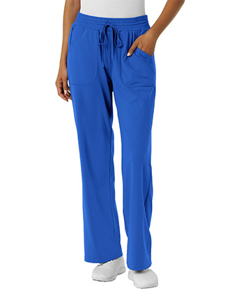 Wink Scrubs Renew Knit Women's Wide Leg Scrub Petite Pant