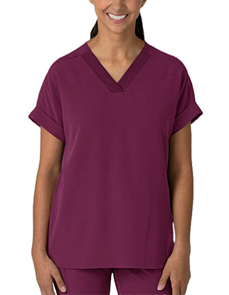 WonderWink Nova Women's Drop Shoulder Boxy Scrub Top