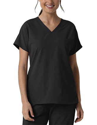 Wink Scrubs Nurtur Women's Drop Shoulder Tunic Scrub Top