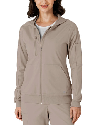 WonderWink Renew Knit Women’s Zip Hoodie