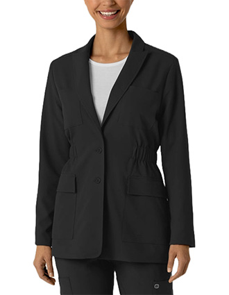 WonderWink Women's Blazer Short Lab Coat