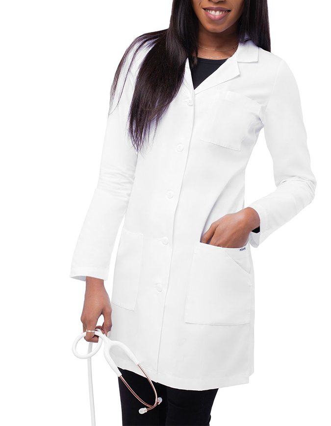 Adar 36 Inches Women's Slim-Fit Medical Lab Coat