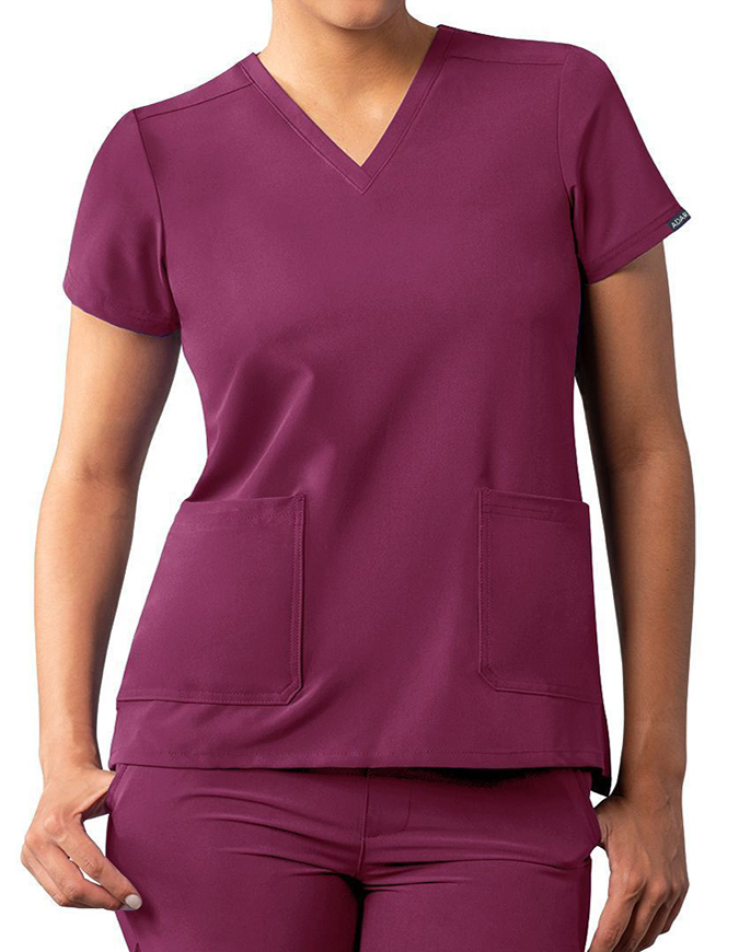 Adar Women's Modern fit V-Neck Top