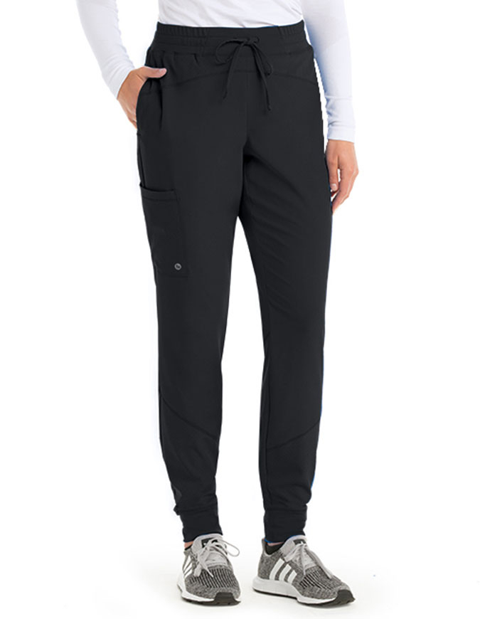 Barco One Women's Three Pocket Elasticwaist Cargo Jogger Tall Pant