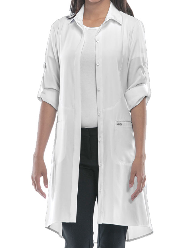 Certainty Infinity Women's 40 Inches Color Lab Coat