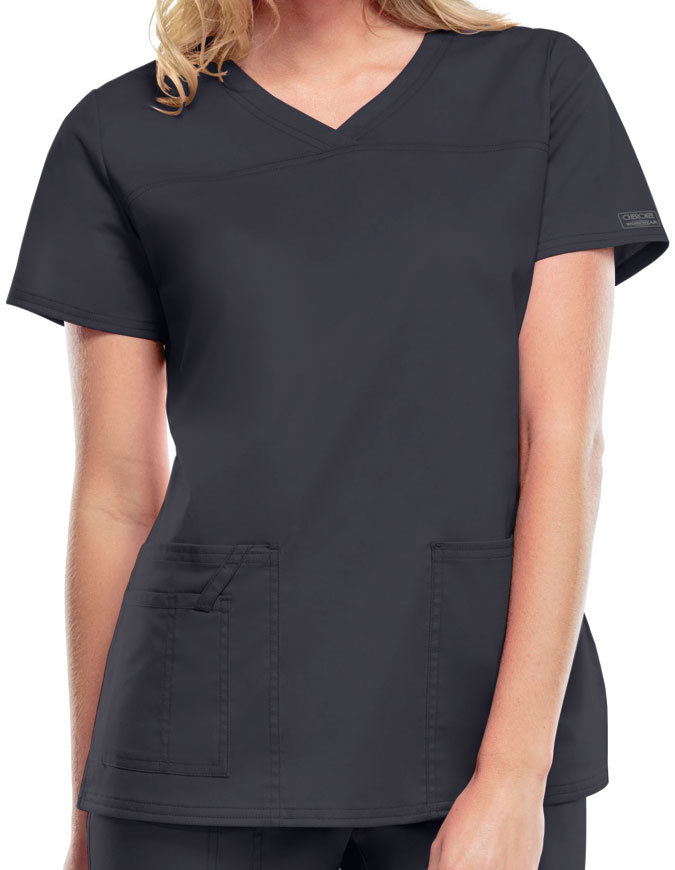 Cherokee Workwear Women's V-Neck Nursing Scrub Top