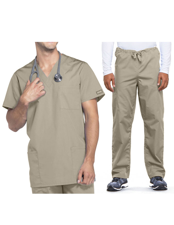 Cherokee Workwear Originals Unisex Medical Scrub Set