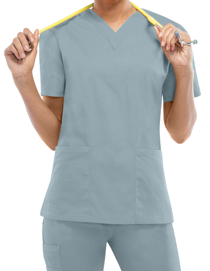 Dickies EDS Women's V-Neck Nursing Scrub Top