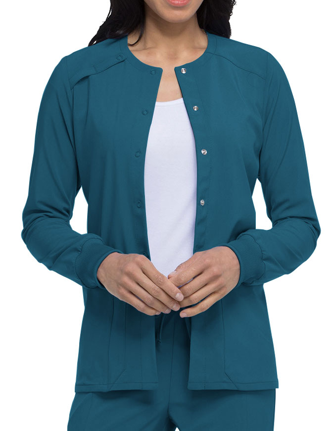Dickies EDS Essentials Women's Snap Front Warm-up Jacket