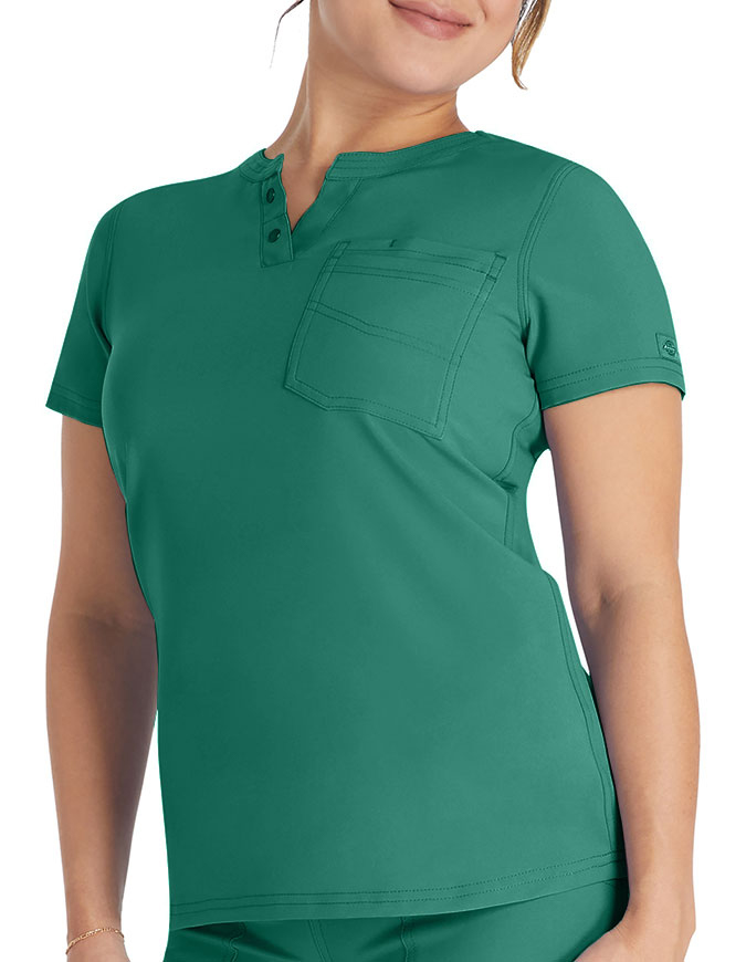 Dickies EDS NXT Women's Round Neck Henley Top