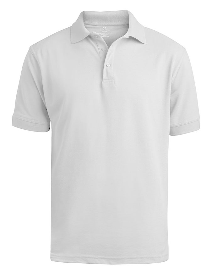 Edwards Men's Short Sleeve Soft Touch Blended Pique Polo