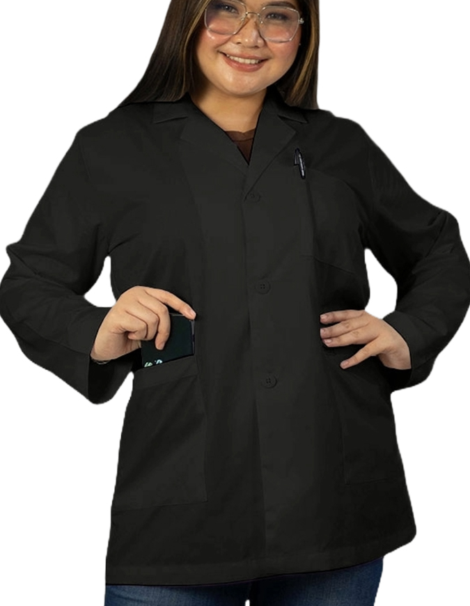 Heedfit Unisex Three Pockets 31 Inches White Lab Coat