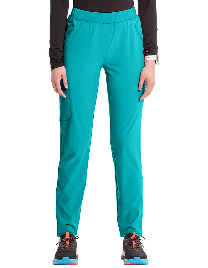 Infinity GNR8 Women's Mid-Rise Tapered Leg Scrub Petite Pant