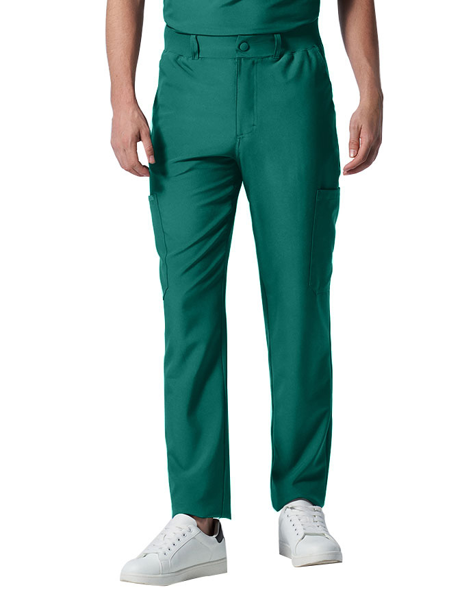 Landau Forward Men's Tapered-Leg Cargo Scrub Tall Pants