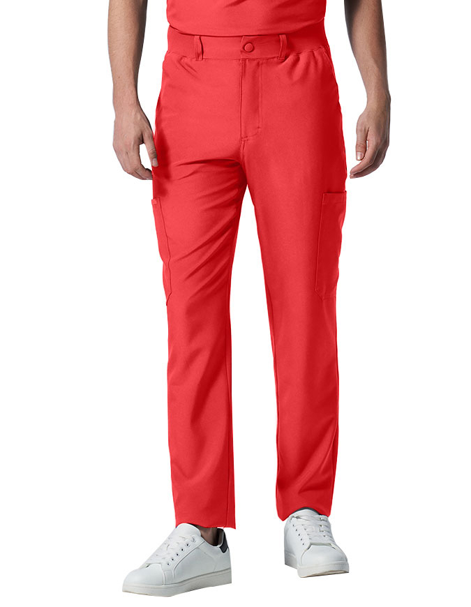 Landau Forward Men's Tapered-Leg Cargo Scrub Tall Pants