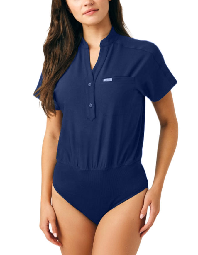 Landau Forward Women's 1-Pocket Scrub Bodysuit