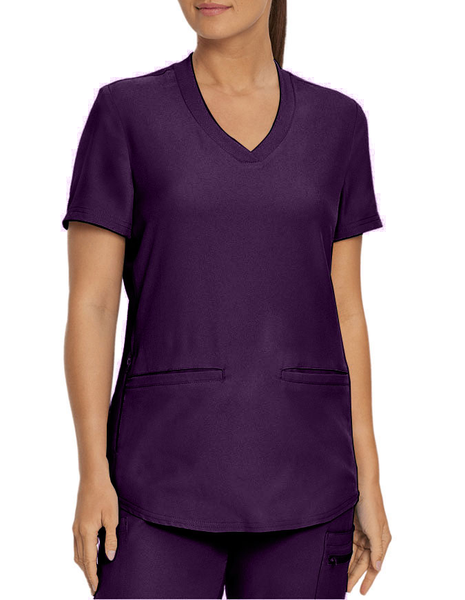 Landau Forward Women's 3 Pocket V-Neck Scrub Top