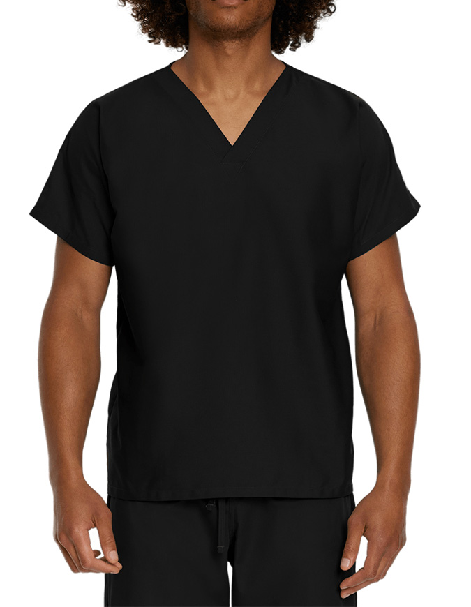 Landau Unisex No Pocket V-Neck Scrub Top