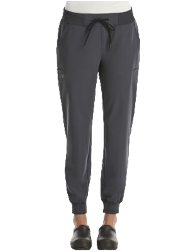 Maevn Women's Mid Rise Convertible Drawcord Jogger Pant