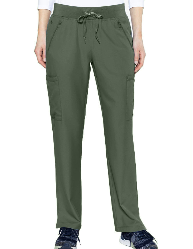 Med Couture Insight Women's Zipper Pocket Cargo Tall Scrub Pant