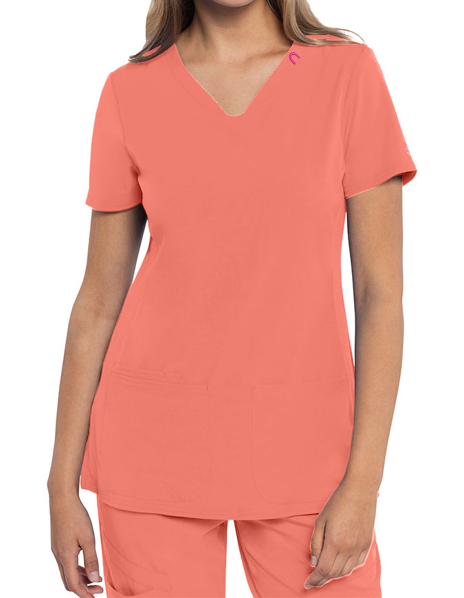 Med Couture AMP Women's V-Neck Top