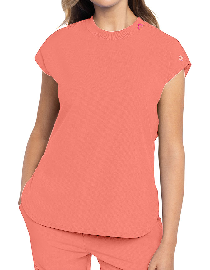 Med Couture AMP Women's Round Neck Tuckable Top