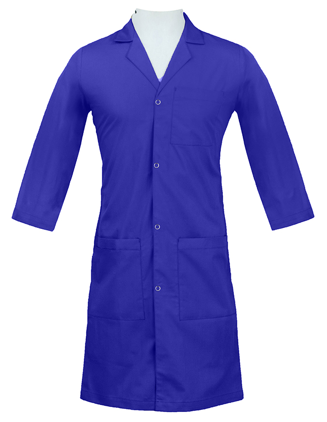 Panda Uniform Unisex Snap Front 40 Inch Lab coat
