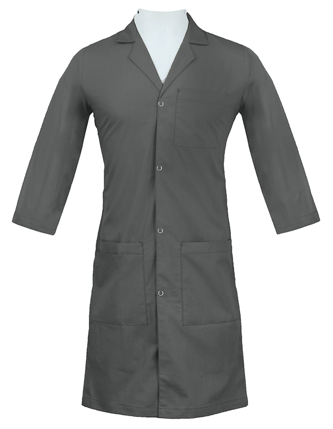 Panda Uniform Unisex Snap Front 40 Inch Lab coat