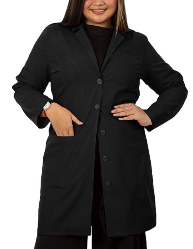 Panda Uniform Women's length Consultation Imported LabCoat