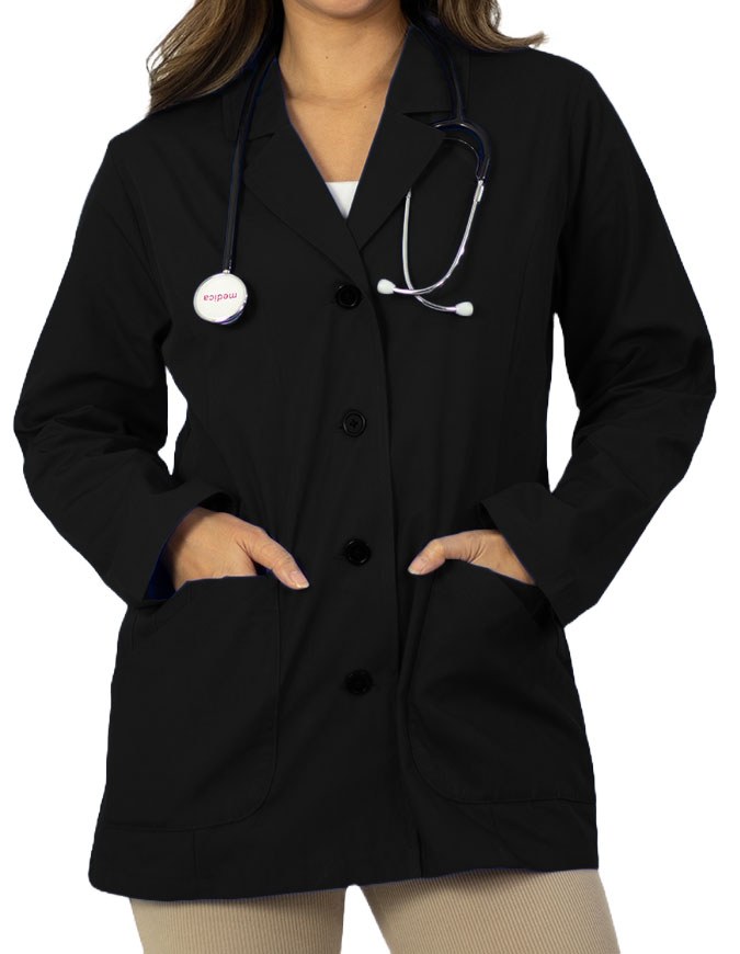 Panda Uniform Women's Short Imported Lab Coat
