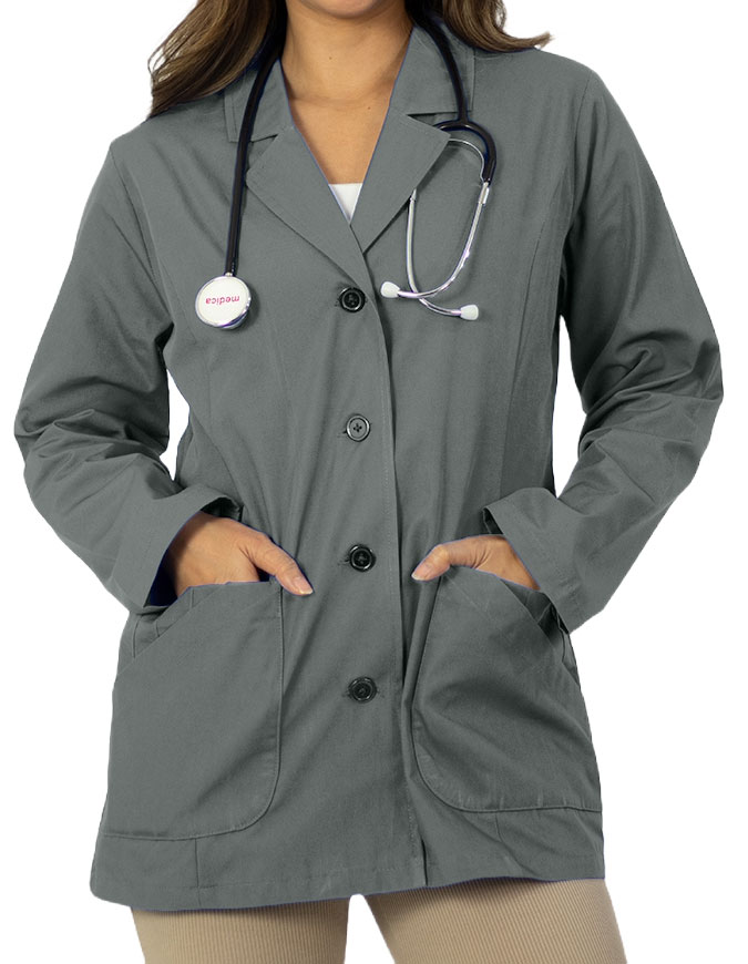 Panda Uniform Women's Short Imported Lab Coat