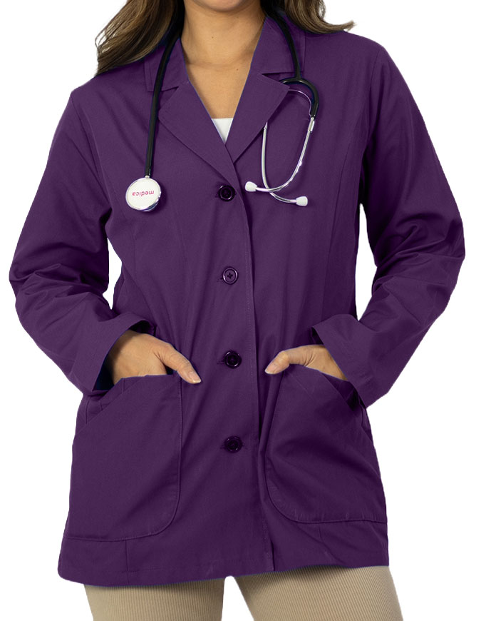 Panda Uniform Women's Short Imported Lab Coat