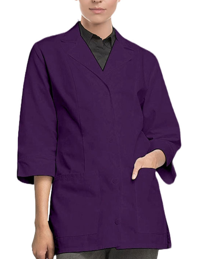 Panda Uniform Women's 30 Inch length Colored Imported Lab Coat