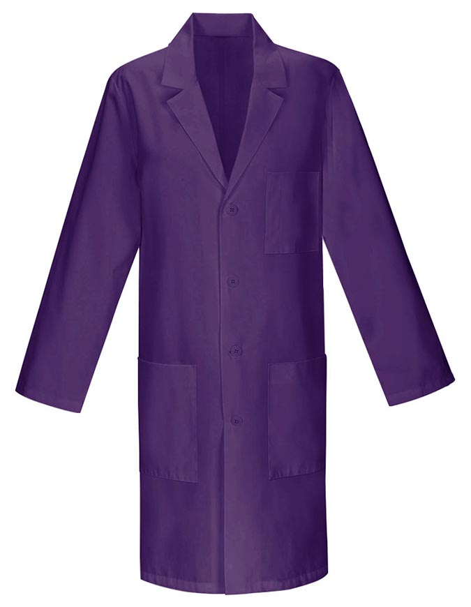 Unisex 40 Inches Three Pocket Assorted Colored Long Lab Coats