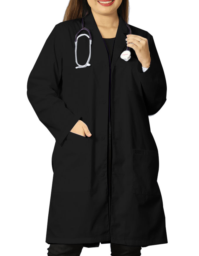 Free Embroidery Unisex Premium White Lab Coat